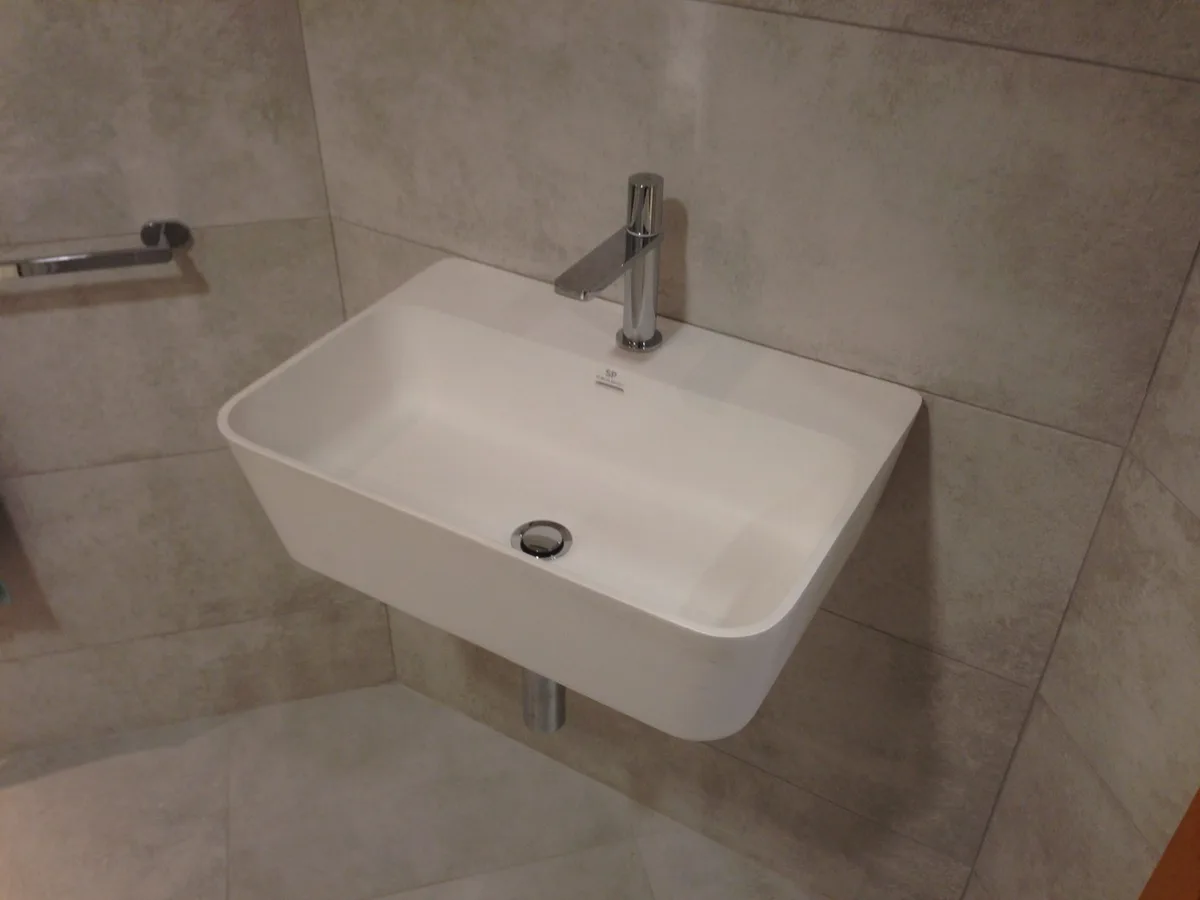 Oval Tezgâh Üstü Lavabo 55 cm